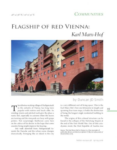 Flagship of Red Vienna: Karl Marx-Hof